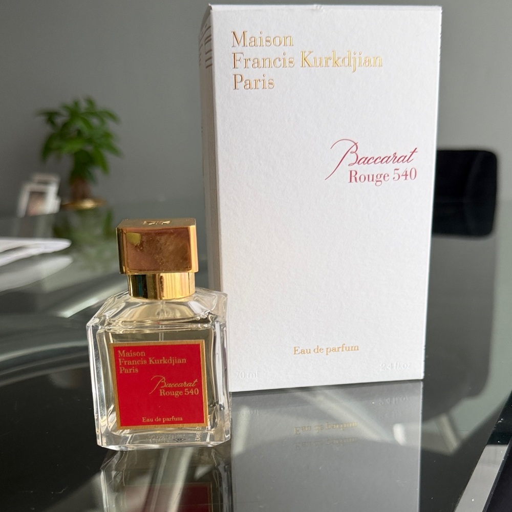 Maison Francis Kurkdjian Rouge 540 Fragrance with Gold Cap
